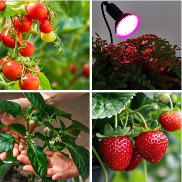 Flexibilná stolná lampa s klipom PLANTY 1xE27/30W/230V čierna