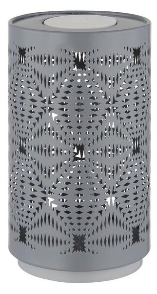 Globo 21018G - LED RGB dotyková stolná lampa AMIYAH LED/1W/5V 500 mAh sivá