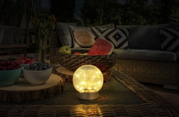 Globo 28078 - LED dekoračná nabíjacia stolná lampa SOONA 25xLED/0,06W/USB 600 mA