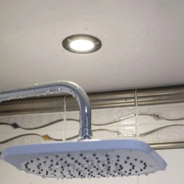 LED kúpeľňové podhľadové svietidlo LORI LED/4,5W/230V IP65 2700/4000K čierne