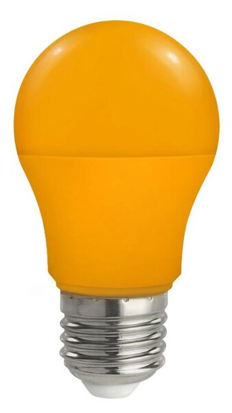 LED Žiarovka A50 E27/4,9W/230V oranžová