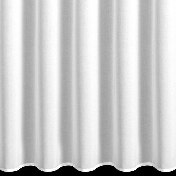 ZÁCLONA NA PÁSKE LORETA, SADA 2 KS 400X250 CM BIELA