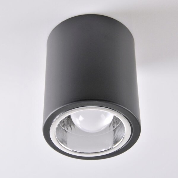 LED RGBW stmievateľné bodové svietidlo JUPITER 1xE27/6,5W/230V pr. 9,8 cm čierne