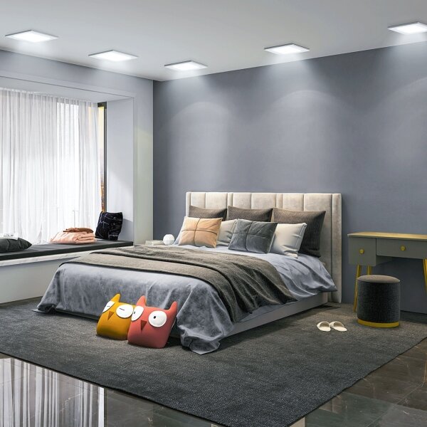 Aigostar - LED Podhľadové svietidlo LED/12W/230V 6500K 17,5x17,5 cm biela