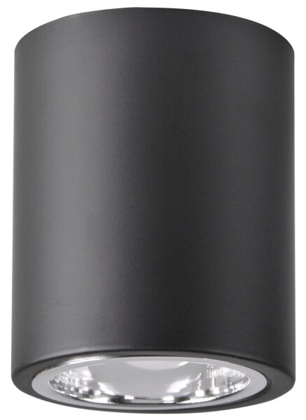 LED RGBW stmievateľné bodové svietidlo JUPITER 1xE27/6,5W/230V pr. 9,8 cm čierne