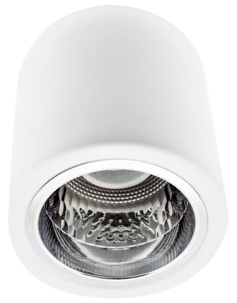 LED RGBW Stmievateľné bodové svietidlo JUPITER 1xE27/6,5W/230V pr. 9,8 cm biela