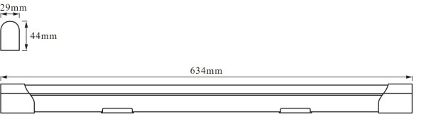 Osram - LED podlinkové svietidlo BATTEN LED/10W/230V 60 cm