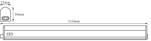 Osram - LED osvetlenie pod linku BATTEN LED/4W/230V 30 cm
