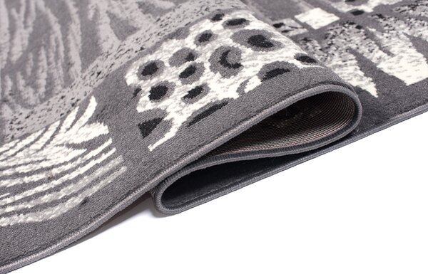 TA Koberec J316A DARK GRAY CHEAP PP CRM Sivý (tmavý) Obdĺžnikový Rozmer: 120x170 cm