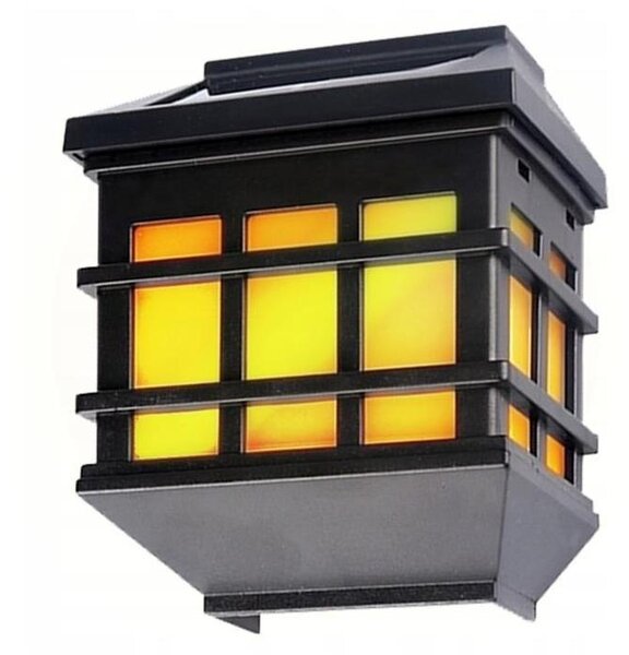 LED solárne nástenné svietidlo so súmrakovým senzorom LED/1,2V 600 mAh IP44