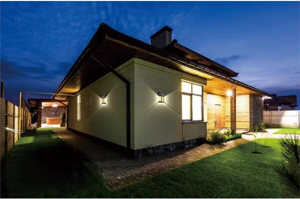 LED Vonkajšie solárne nástenné svietidlo so senzorom LED/1W/3,7V 1200 mAh IP65