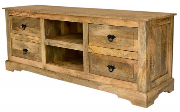TV stolík Guru 150x60x45 indický masív mango