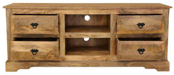 TV stolík Guru 150x60x45 indický masív mango