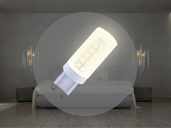 LED Žiarovka G9/4,6W/230V 2800K