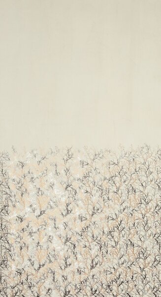 ZATEMŇOVACÍ ZÁVES NA KRÚŽKOCH TORI 140X250 CM VZOROVANÁ