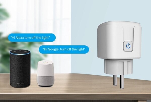 Aligator WAL001 - Inteligentná zásuvka 3680W/230V/Typ E/16A Wi-Fi Tuya