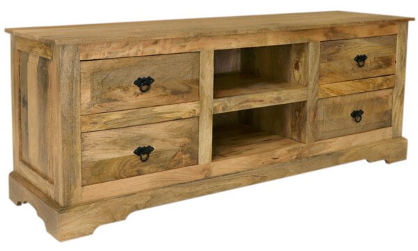 TV stolík Guru 150x60x45 indický masív mango