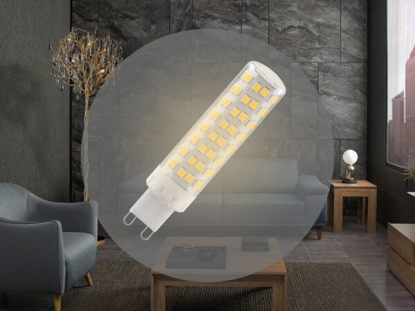 LED žiarovka G9/7,6W/230V 2800K