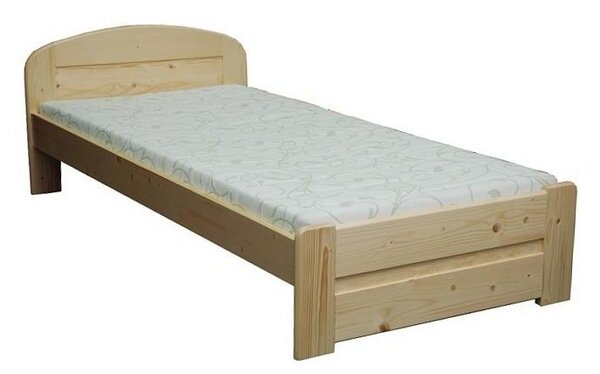 Drevená posteľ MAREK - smrek, 200x90