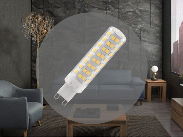LED žiarovka G9/7,6W/230V 2800K