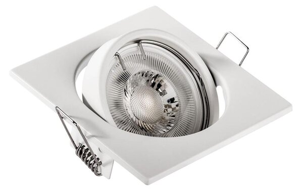 Podhľadové svietidlo 1xGU10/MR16/10W/230V 9x9 cm biele