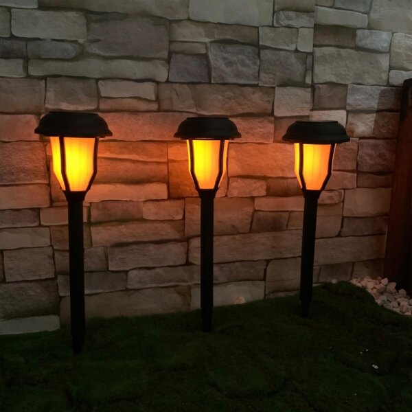 LED solárna lampa so súmrakovým senzorom LED/2V IP44 600 mAh