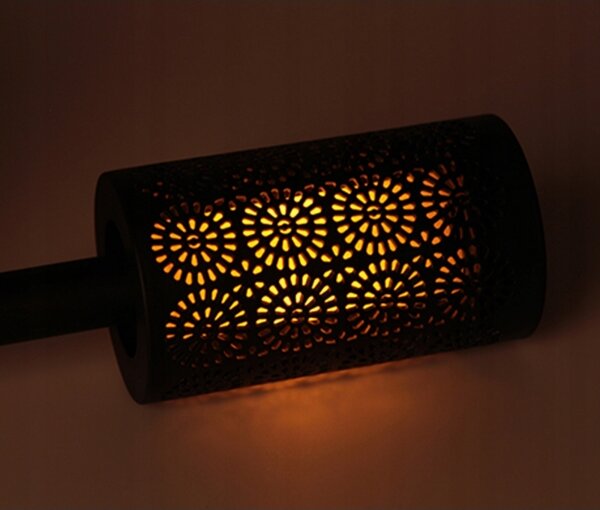 LED solárna lampa so súmrakovým senzorom LED/2V IP44 600 mAh
