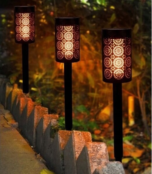 LED solárna lampa so súmrakovým senzorom LED/2V IP44 600 mAh