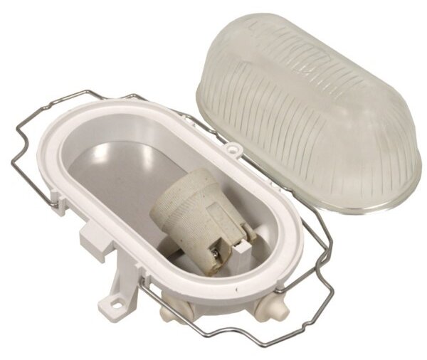 Vonkajšie stropné svietidlo RADUS 1xE27/60W/230V IP54 biele
