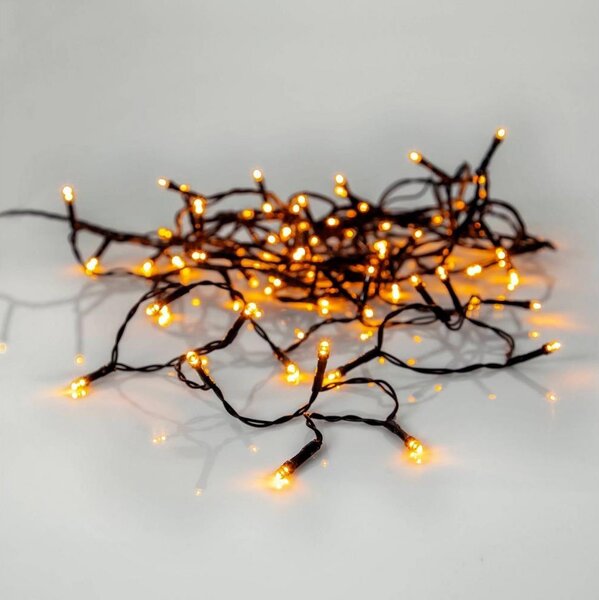 Eglo 410822 - LED vonkajší vianočný reťazec GOLDEN 80xLED 10,5m IP44 teplá biela