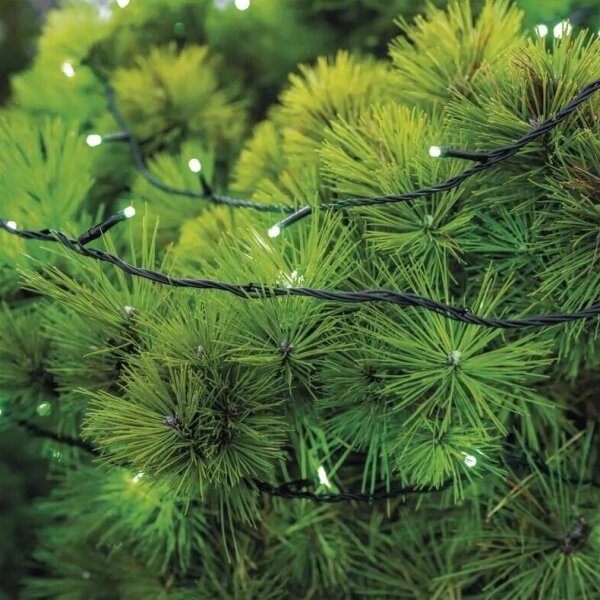 LED Vonkajšia vianočná reťaz 100xLED/10m IP44 zelená
