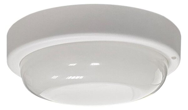 LED vonkajšie stropné svietidlo LED/8W/230V 4200K pr. 14 cm IP64 biela