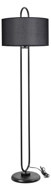 Opviq Stojacia lampa Elips 170 cm čierna