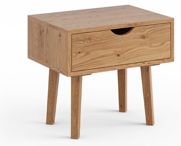 Nočný stolík z dubového dreva Simona