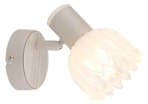 Globo 54317-1 - Nástenné bodové svietidlo PLANTA 1xE14/40W/230V