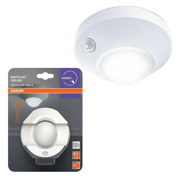 Osram - LED orientačné svietidlo so senzorom NIGHTLUX LED/2W/3xAA
