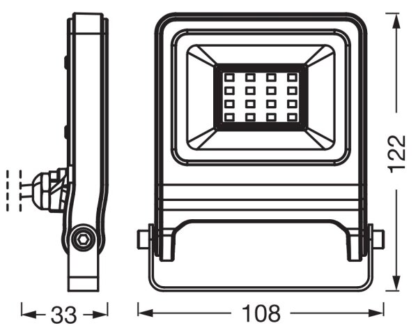 Osram - LED reflektor ENDURA LED/10W/230V 3000K IP65