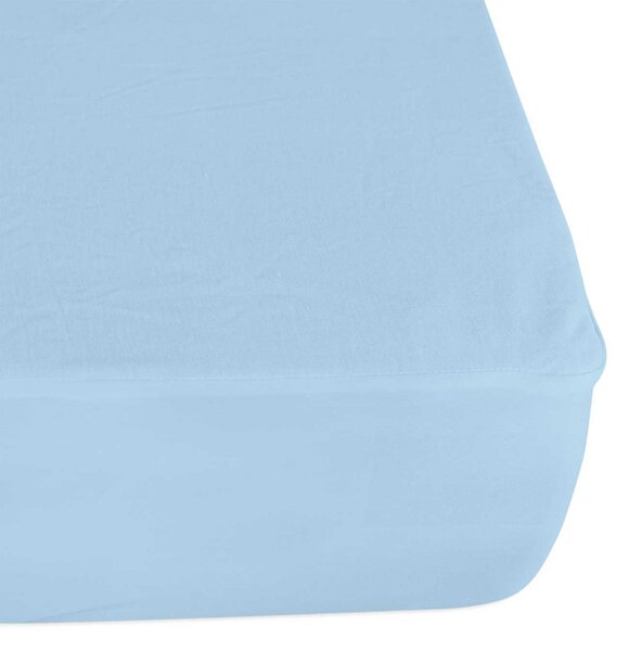 DETSKÉ NEPRIEPUSTNÉ JERSEY PRESTIERADLO SG 009 60X120 CM SVETLOMODRÁ