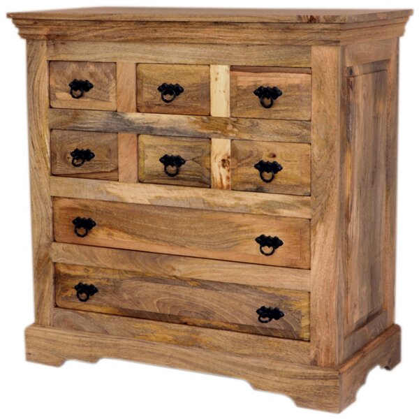 Komoda Guru 90x90x45 indický masív mango