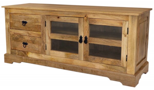 TV stolík Guru 140x60x45 indický masív mango