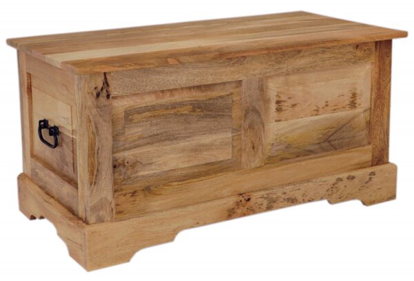 Truhlica Guru 90x45x45 z mangového dreva