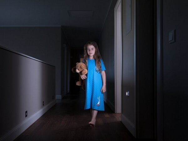 Osram - LED orientačné svietidlo so senzorom NIGHTLUX LED/0,3W/3xAAA IP54