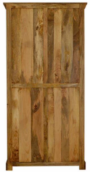 Knižnica Guru 100x200x45 z masívu manga