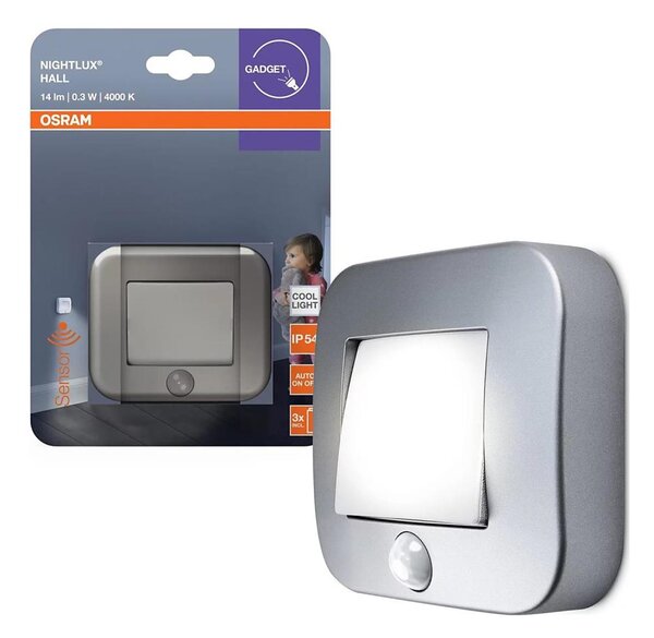 Osram - LED Orientačné svietidlo so senzorom NIGHTLUX LED/0,3W/3xAAA IP54