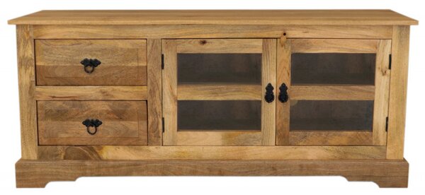 TV stolík Guru 140x60x45 indický masív mango