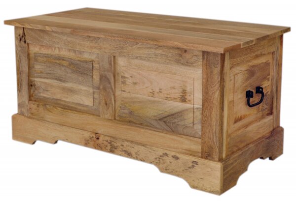 Truhlica Guru 90x45x45 z mangového dreva