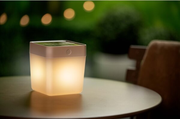 Grundig - LED RGB Solárna lampa LED/3,7V
