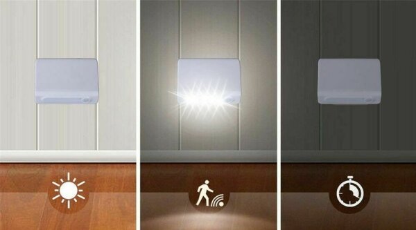 Grundig - LED Nočné svetlo so senzorom LED/3xAAA