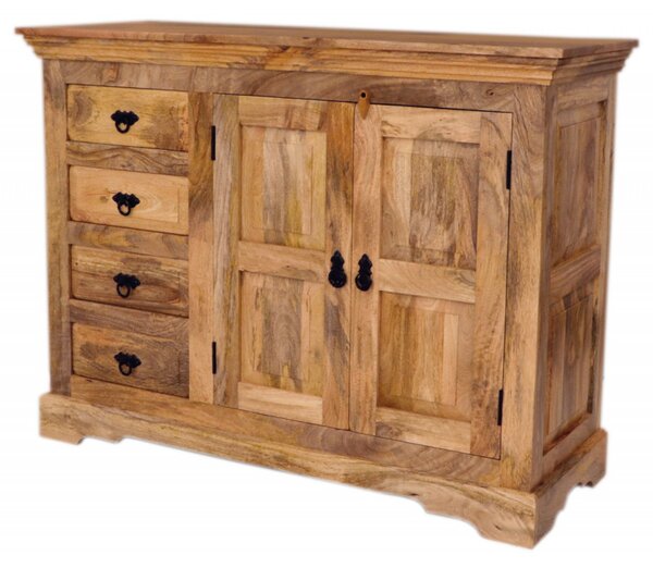 Komoda Guru 120x90x45 z mangového dreva