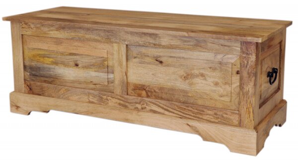 Truhlica Guru 120x45x45 z mangového dreva